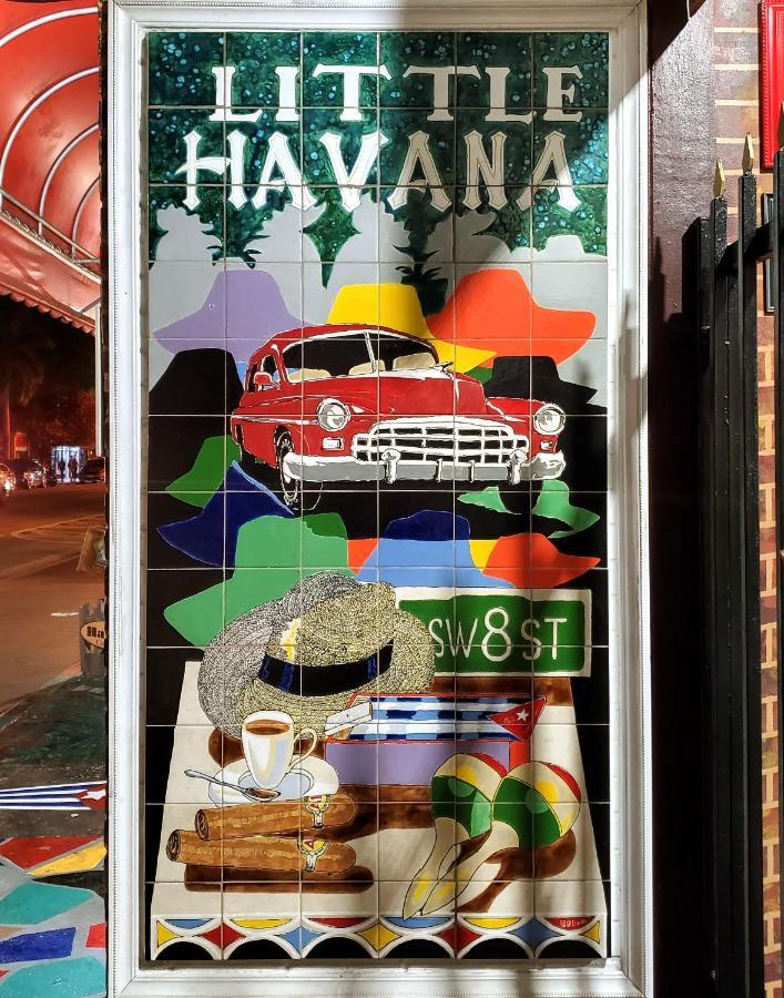 Casa Cuba In Little Havana, Brickell, Calle 8 And 10 Minutes To The Beach Free Parking 迈阿密 外观 照片